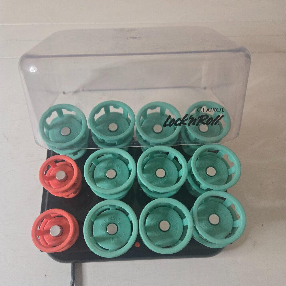 Clairol Lock N Roll Hair Hot Rollers Set